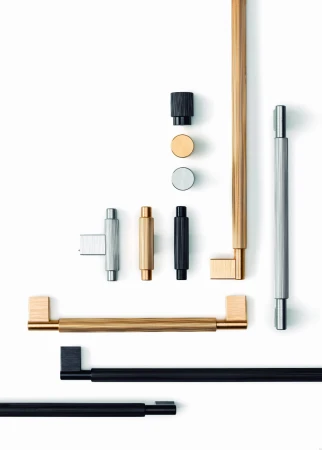 kolekcja uchwytów Stripes z paskami