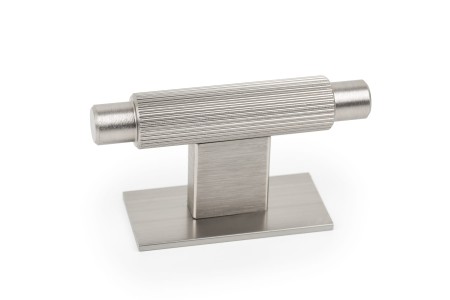 uchwyt meblowy srebrny Stripes Tbar 0588 z podkładką