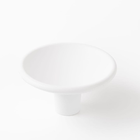 gałka dysk 50 mm biała