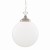 Lampa wisząca Yerevan 30 cm antyczne srebro