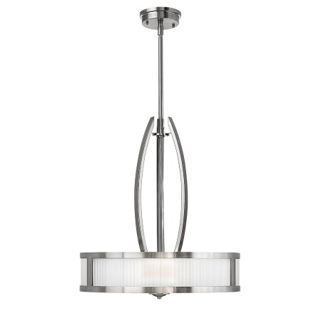 lampa wisząca nad stół Curve nikiel