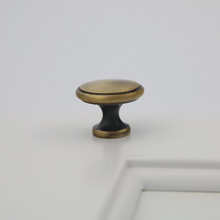 gałka meblowa GM110 mosiądz patynowany