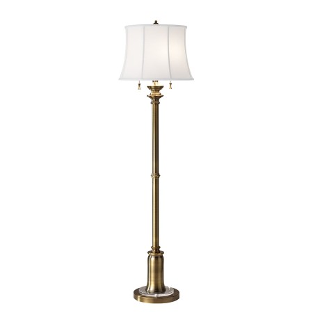 lampa podłogowa Franklin stojąca mosiądz
