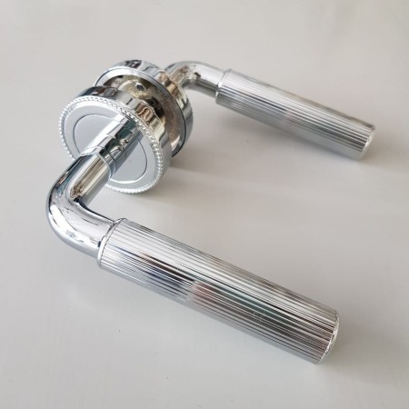 klamka mosiężna LEM701 chrom