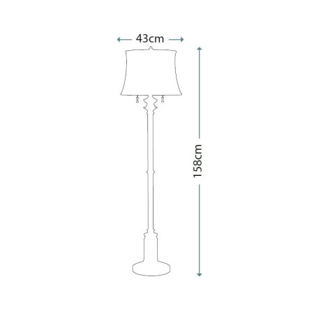 lampa Franklin L wymiary