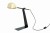 lampa stojąca biurkowa  Alverta złoto czarna