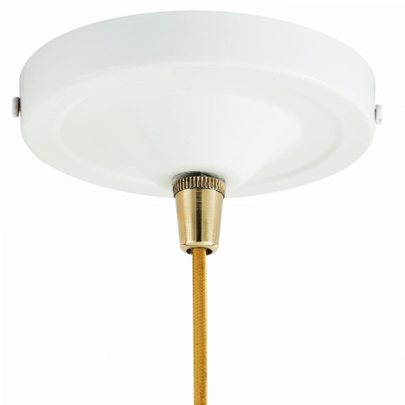 Shanti lampa złoty i biały