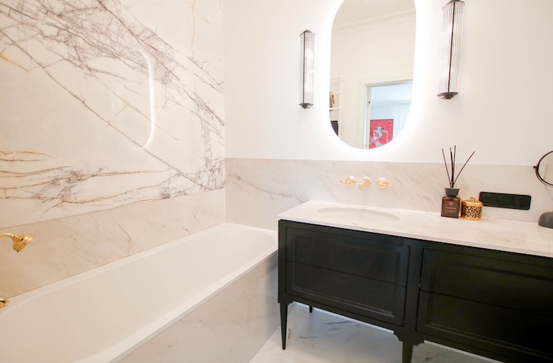 łazienka z projektu am interior