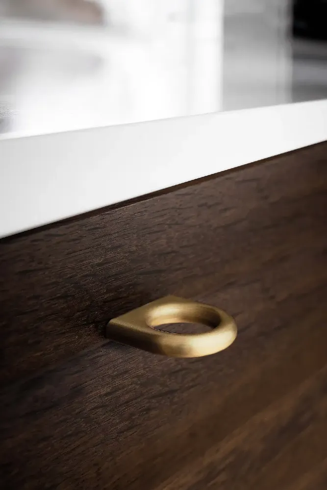 uchwyt Loop złoty szczotkowany