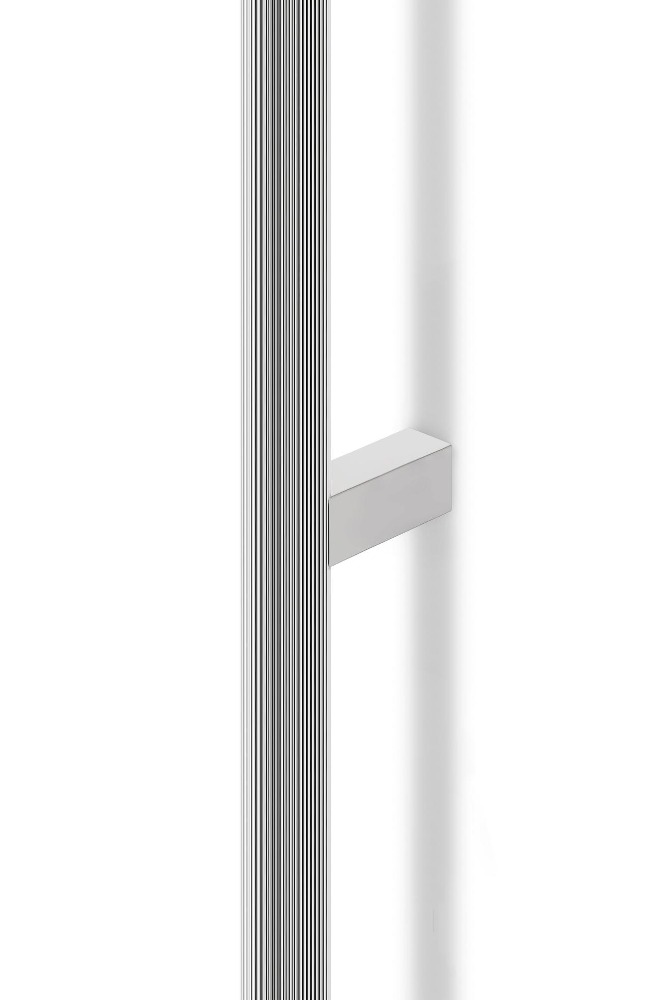 uchwyt meblowy brooklyn nikiel z 3 stopką