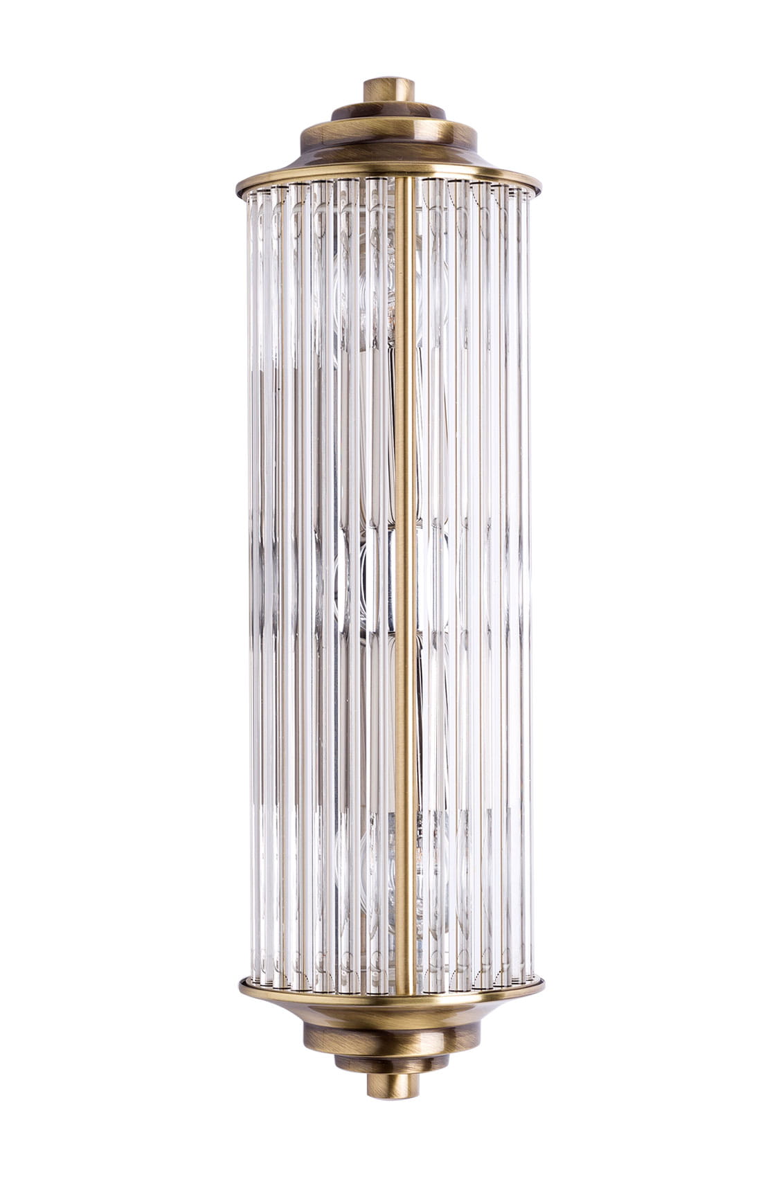kinkiet Siri złoto patyna 40 cm