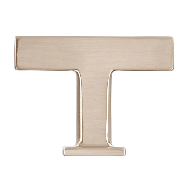 uchwyt meblowy Tbar srebro szczotkowane 2520 bok