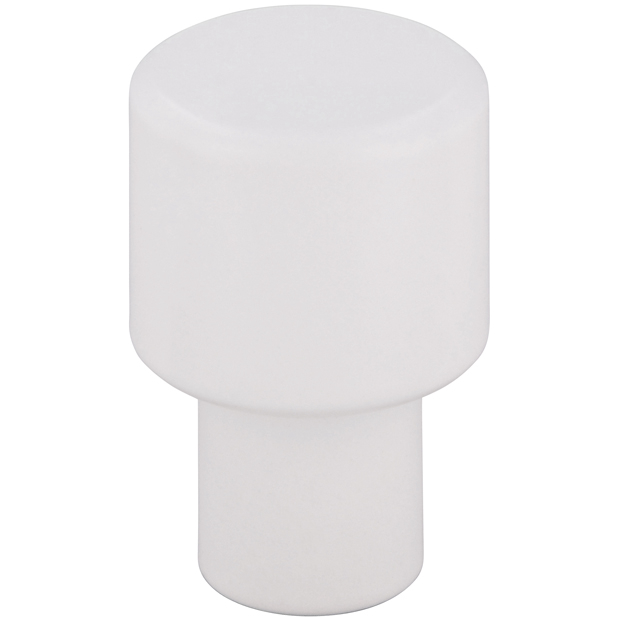 Gałka meblowa 2508 biały mat 16