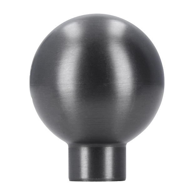 gałka meblowa Milo antracyt 24 mm bok