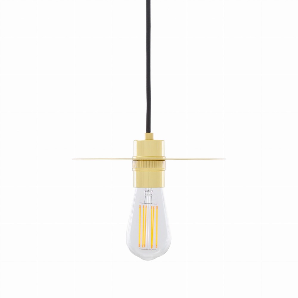 mosiężna lampa wisząca złota Kigoma