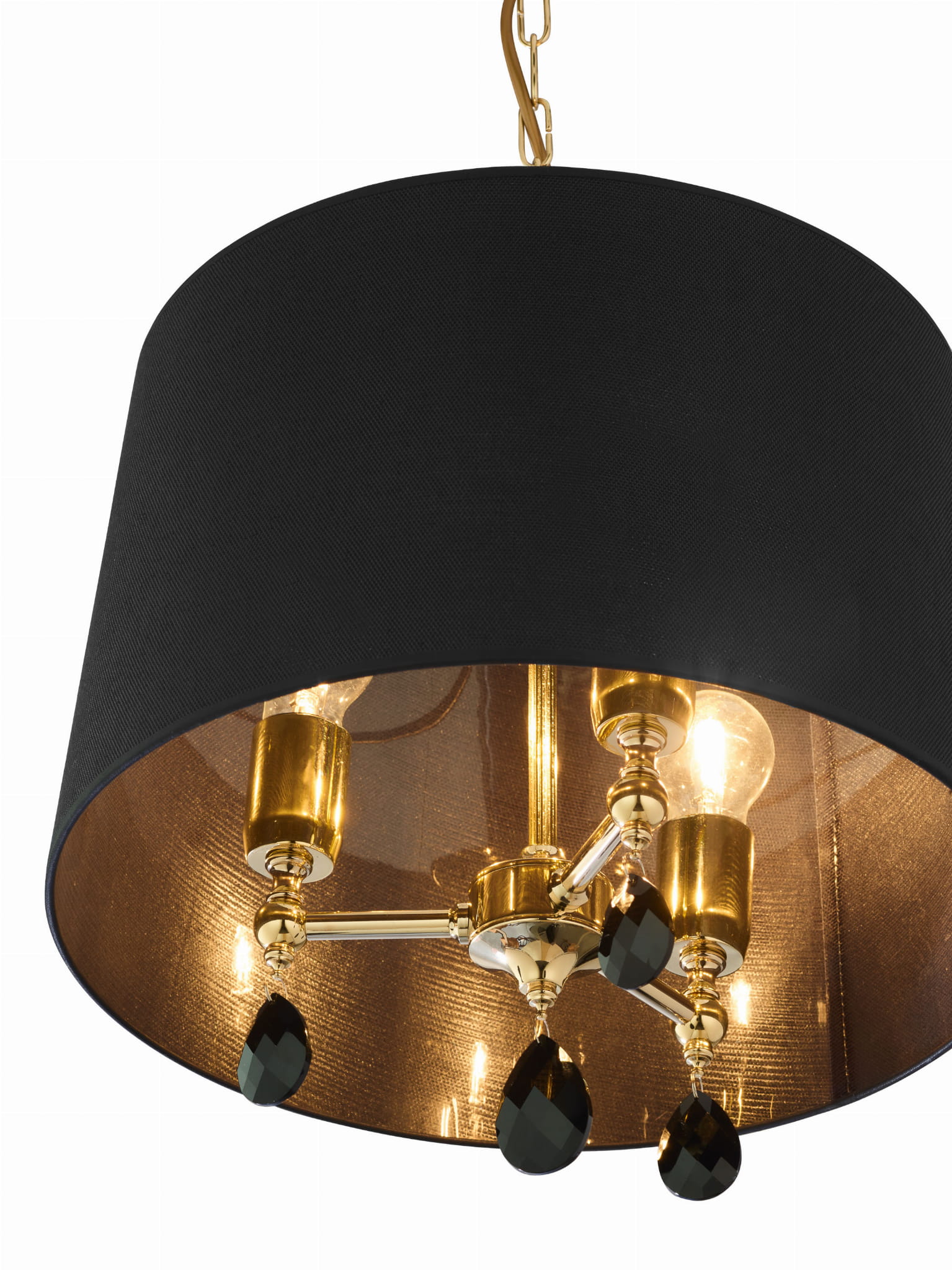 Lampa wisząca Black S w stylu glamour