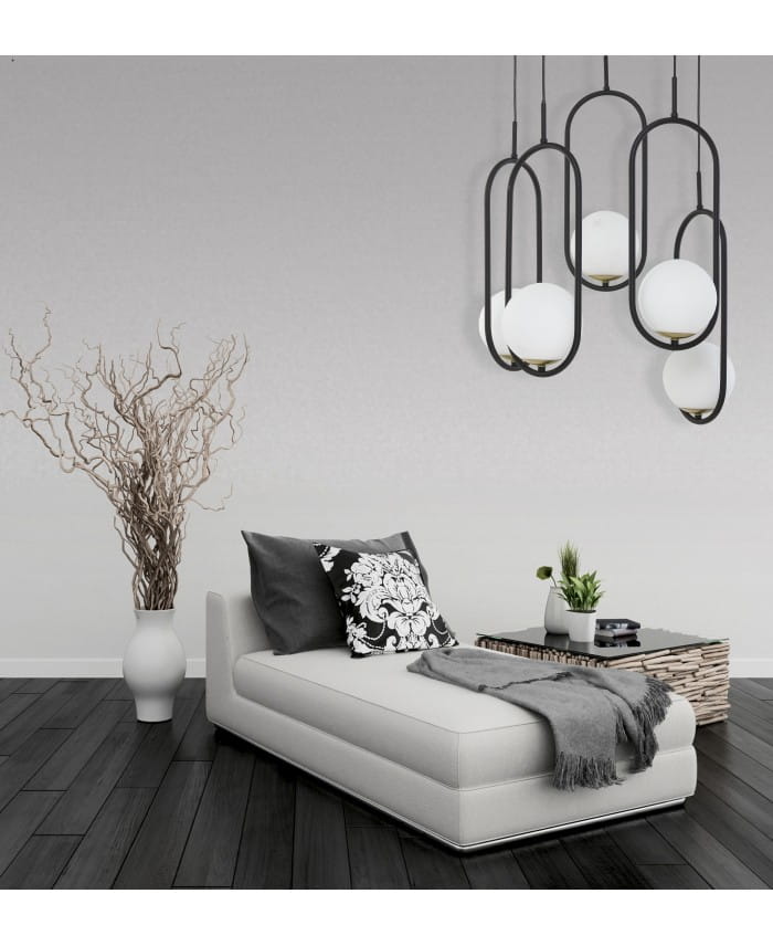 Lampa wisząca kula Olyn