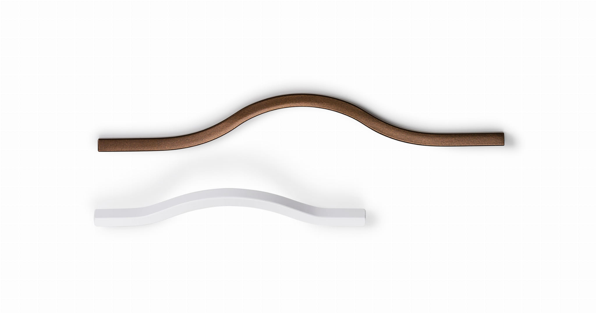 uchwyt biały 128 mm i Becket brąz 192 mm