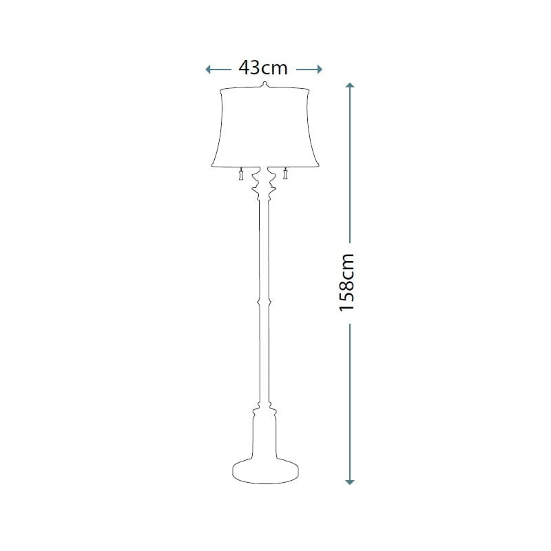 lampa Franklin L wymiary