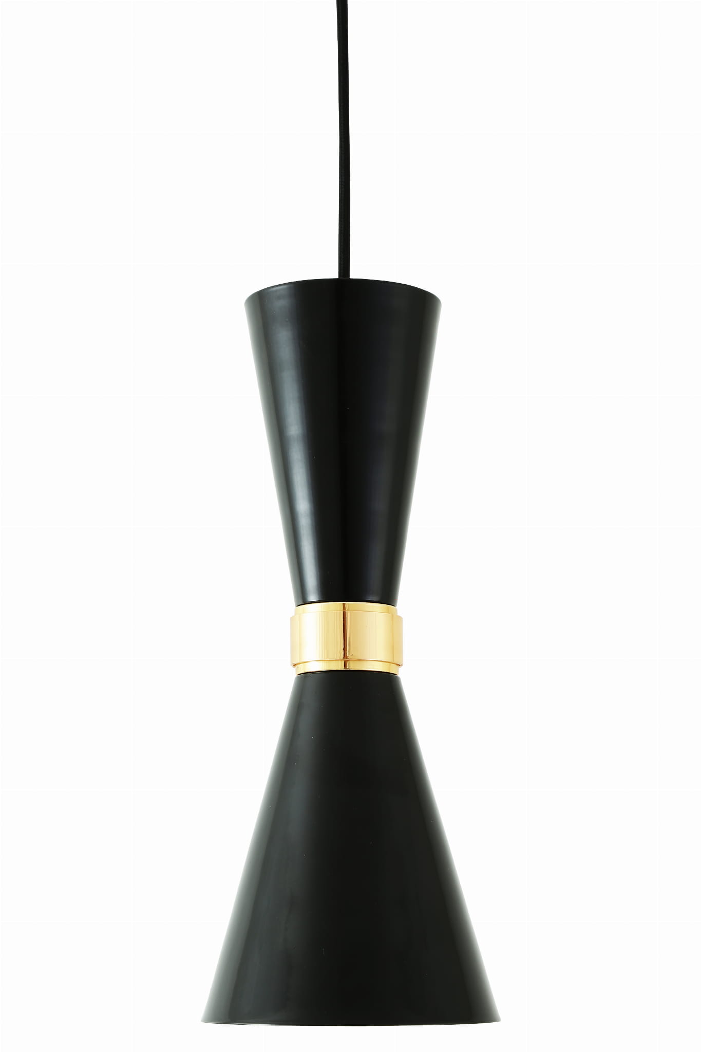 lampa czarno złota Shanti